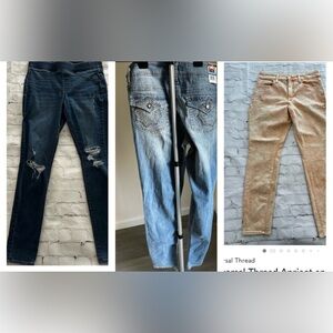 3xJeans bundle size 8